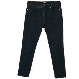 Express Skinny Mid Rise Jeans – Women’s Size 14R – Dark Wash – Great Condition